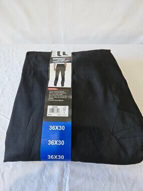 Gerry Fleece Lined Stretch Water Resistant Outdoor Pants Black 36x30